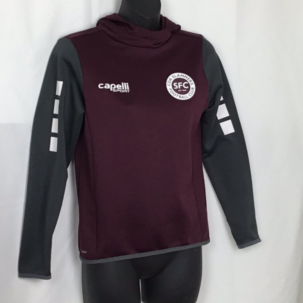 Capelli CS DRY Sport Fleece Pullover Hoodie Youth Size M (10-12)
